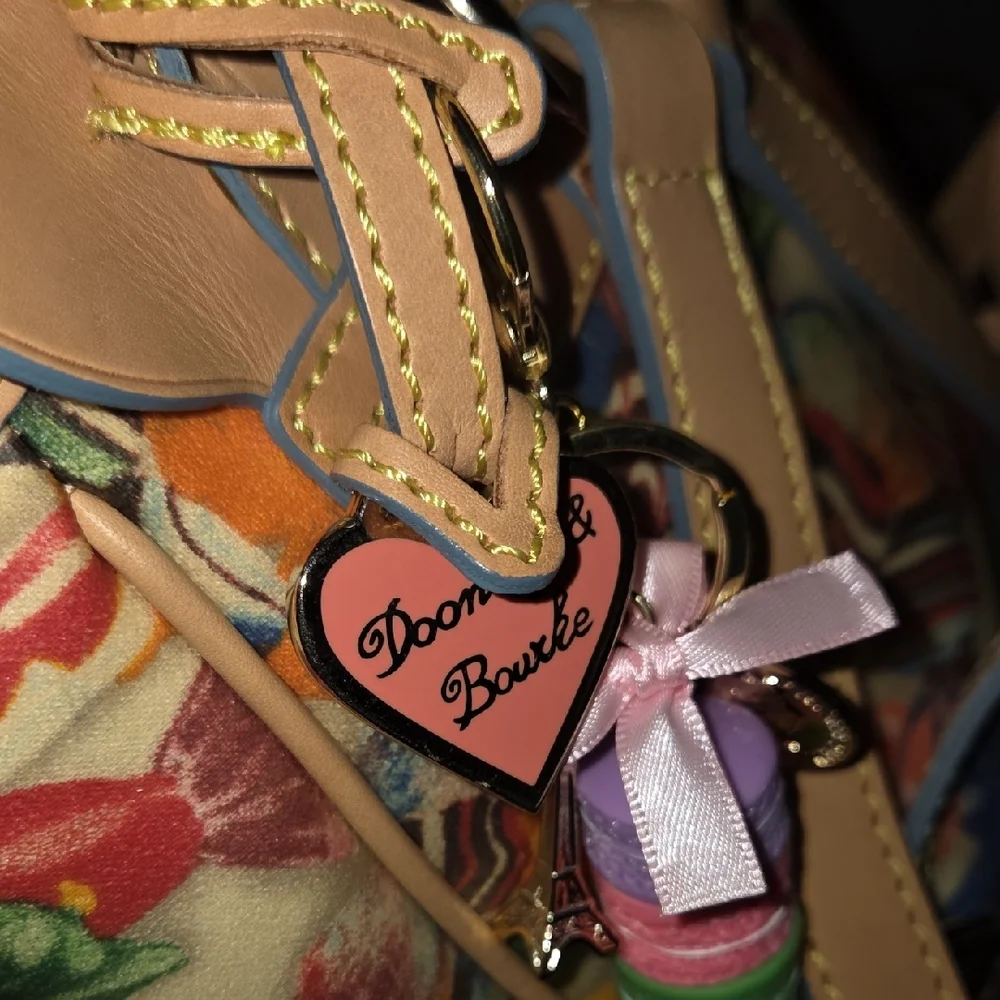 Dooney & Bourke Candy Backpack Rare - Picture 6 of 11